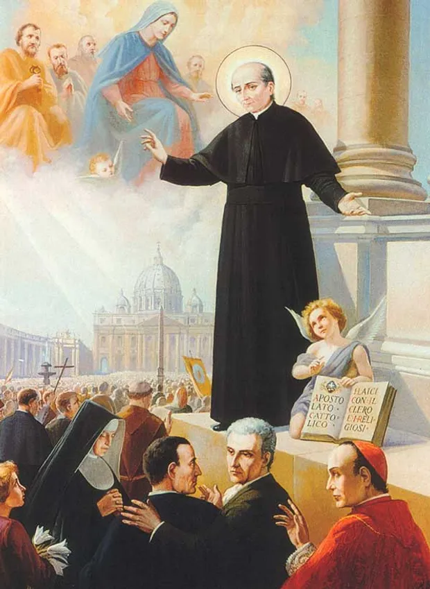 San Vicente Pallotti, fundador de los Padres Palotinos